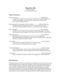 Stand by Me - ESLnotes.com