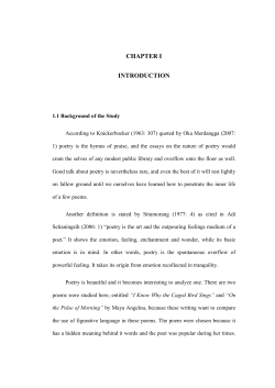 CHAPTER I INTRODUCTION