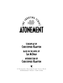 Atonement - Personal Web Page
