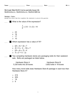 1 What is the value of the expression? 1 2 &times; 12 &minus; 3 &times; 2 [ ] + 14 2