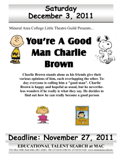 You`re A Good Man Charlie Brown