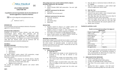 Febrile Antigens Package Insert