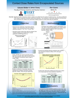 Contact Dose Rates from Encapsulated Sources