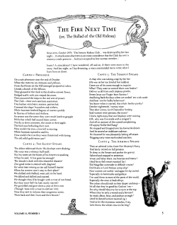 THE FIRE NEXT TIME - Canadian Woman Studies