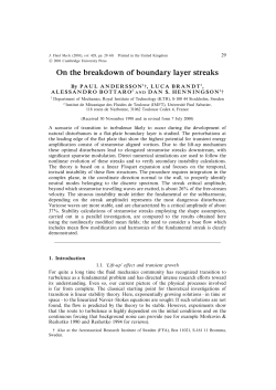 On the breakdown of boundary layer streaks