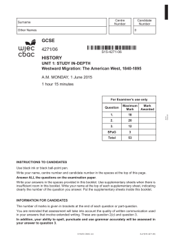 the American West, 1840-1895