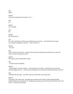 GUS What? - Ivana Chubbuck Studio