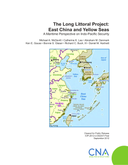 The Long Littoral Project: East China and Yellow Seas