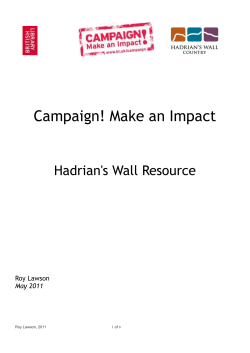 Campaign! Make an Impact