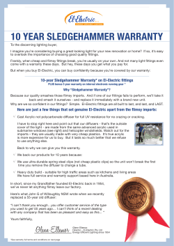 10 year sledgehammer warranty