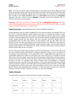 Electronic submission is required via BB by 09/01/2017, 10.00 am