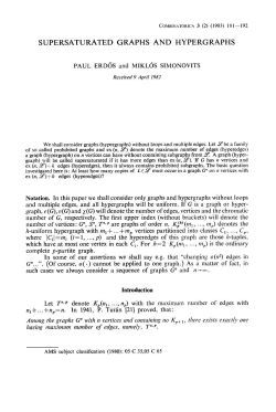supersaturated graphs and hypergraphs