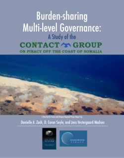 Burden-sharing Multi-level Governance