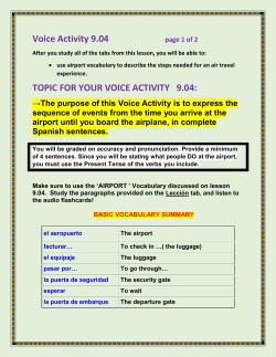 SP2, Voice Activity 9.04