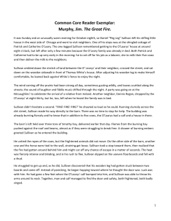 Common Core Reader Exemplar: Murphy, Jim. The Great Fire.