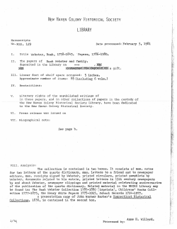 library - New Haven Museum