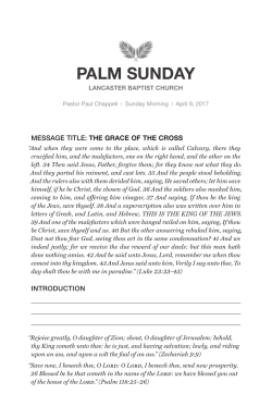 palm sunday - LBCLive.tv