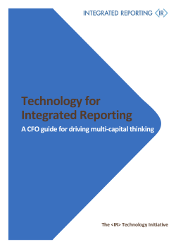 Technology for Integrated Reporting