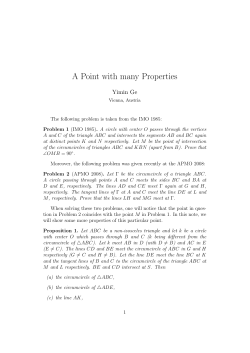 A Point with many Properties