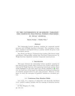 On the convergence of quadratic variation for compound fractional
