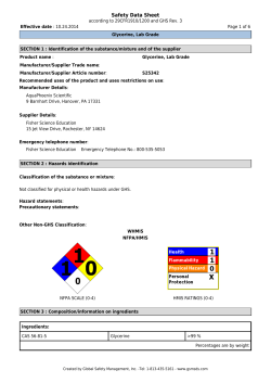 Safety Data Sheet - Fisher Scientific