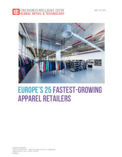 Europe`s 25 Fastest-Growing Apparel Retailers