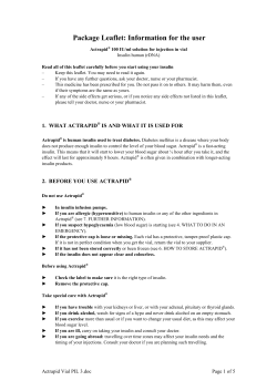 Package Leaflet: Information for the user