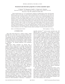 Structural and electronic properties of carbon