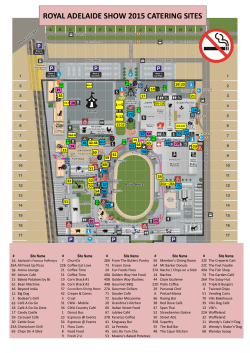 2015 Royal Show Catering Sites - Alpha