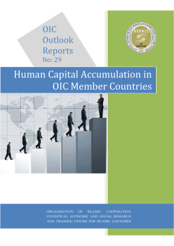 Human Capital Accumulation in OIC Member Countries