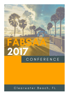 2017 Electronic Conference Booklet