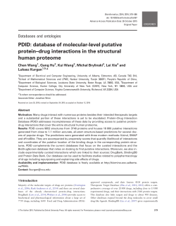 PDID: database of molecular-level putative