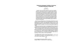Thinking the Unthinkable - Social Psychology Network