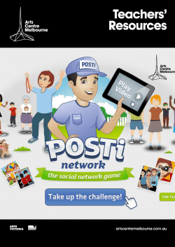 Teachers Resource Kit, Synopsis and Lesson Plans