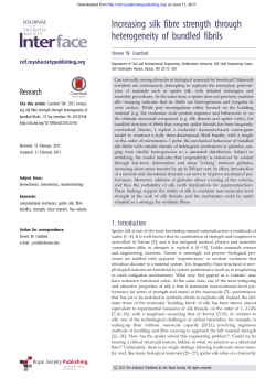 Full Text  - Journal of The Royal Society Interface