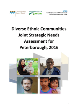 Diverse Ethnic Communities - Peterborough City Council