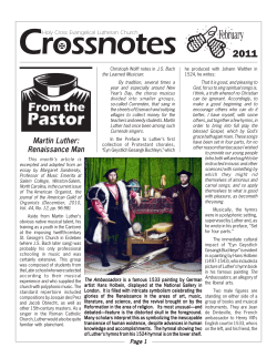 Martin Luther: Renaissance Man