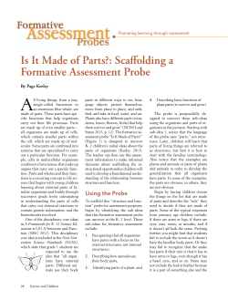 Is It Made of Parts? - National Science Teachers Association