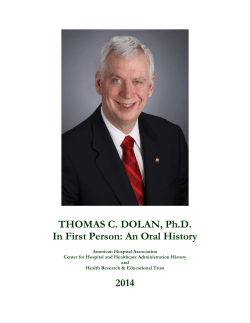 Thomas C. Dolan - American Hospital Association