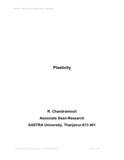 Plasticity