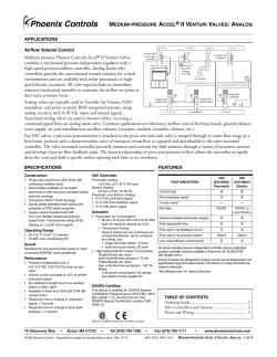 Medium-pressure Accel Valves-analog (MKT