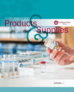 Allergy Immunotherapy Product
