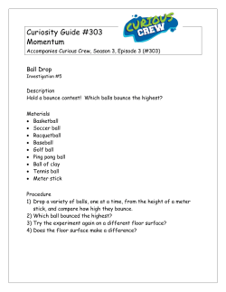 Curiosity Guide #303 Momentum