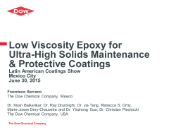 Olin - Low Viscosity Epoxy for Ultra
