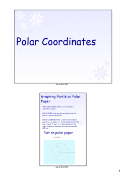 Polar Coordinates - FHS