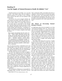 Reading 24 Can the Supply of Natural Resources Really Be Infinite