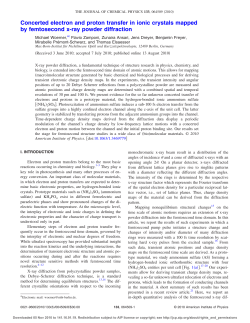 Concerted electron and proton transfer in ionic crystals mapped by