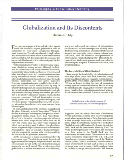 Globalization and Its Discontents