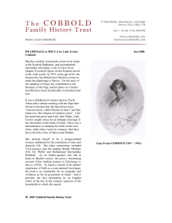 PDF - The Cobbold Family History Trust