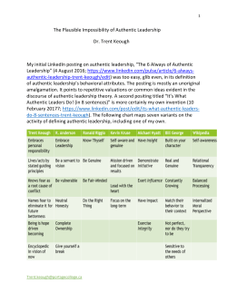 Authentic - The Chair Academy